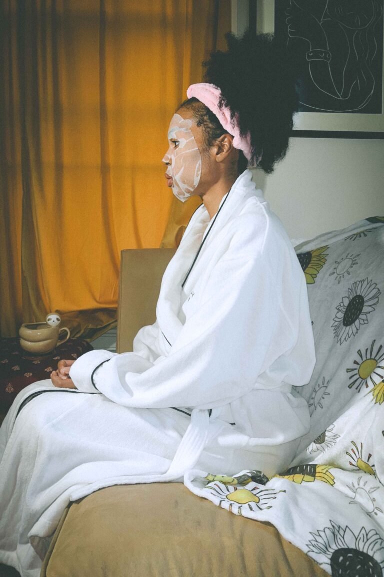 My Morning Skincare Routine: Sheet Masks, Coffee, and a Soft Start to the Day